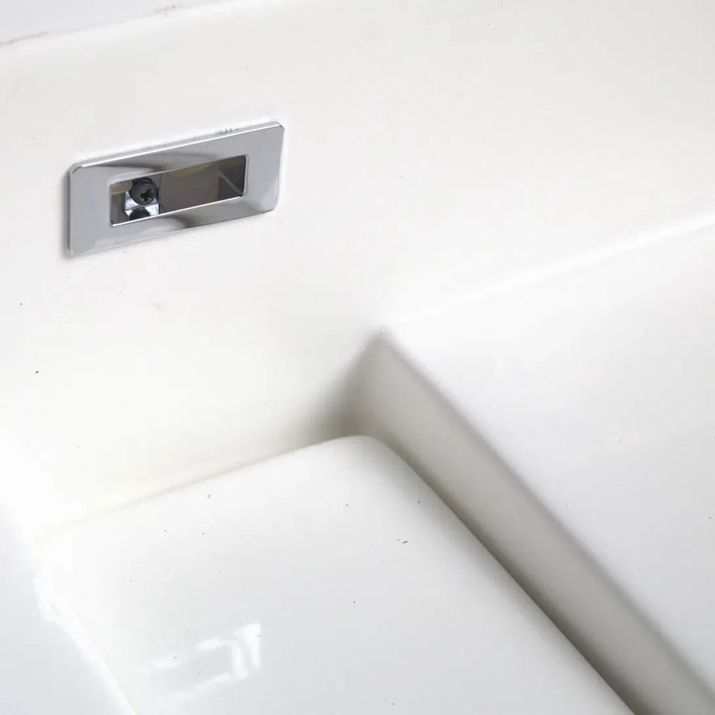 Cosmic Block Evo 80 cm Matte Teckstone Vanity Washbasin
