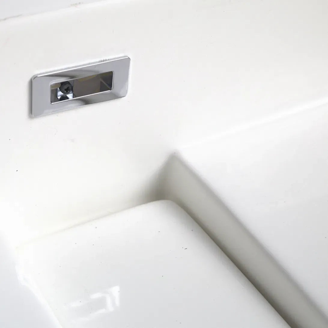 Cosmic Block Evo 80 cm Matte Teckstone Vanity Washbasin