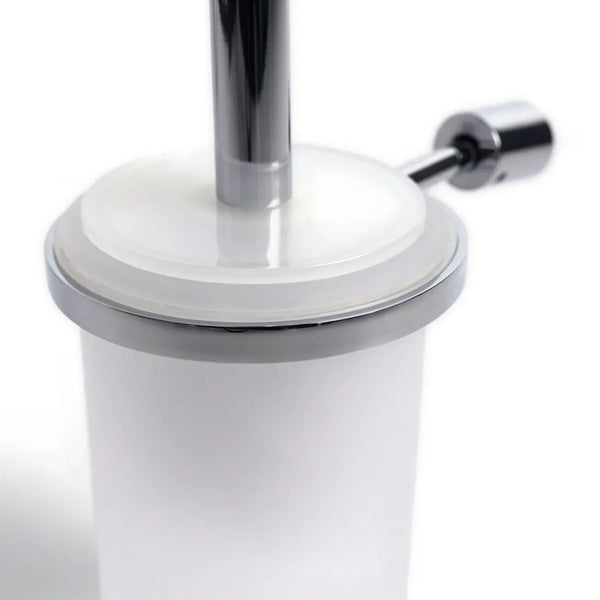 Cosmic Minimalism Wall-Mounted Toilet Brush - Chrome