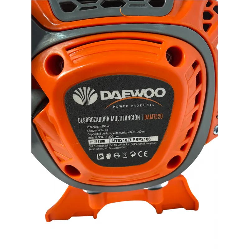 Daewoo DAMT520 4-in-1 benzīna daudzfunkcionālais instruments
